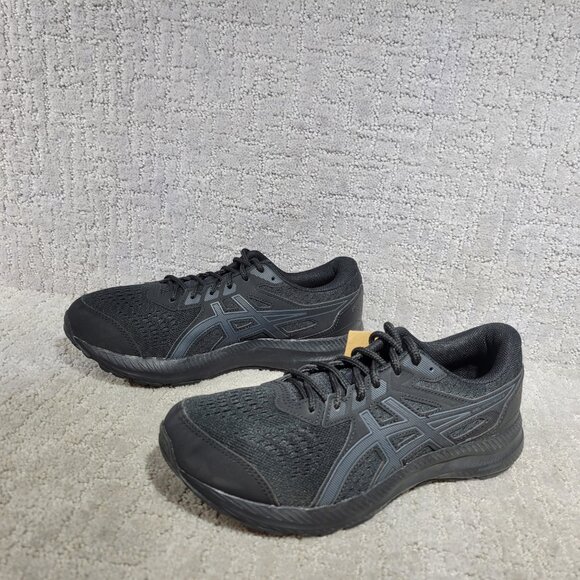 Asics 1011B492 Gel-Contend 8 Men's Size 8 Black Carrier Gray Running Sneakers - Picture 5 of 10